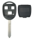 Coque clé 3 boutons Qualité supérieure pour Toyota Lame TOY47