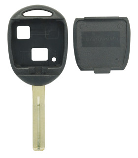 Coque clé 2 boutons Qualité supérieure pour Toyota Lame TOY48 Coque clé 2 boutons Qualité supérieure pour Toyota Lame TOY48