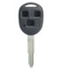 Coque clé 3 boutons Qualité supérieure pour Toyota Lame TOY41R