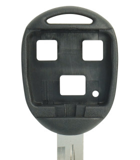 Coque clé 3 boutons Qualité supérieure pour Toyota Lame TOY41R Coque clé 3 boutons Qualité supérieure pour Toyota Lame TOY41R