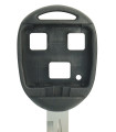 Coque clé 3 boutons Qualité supérieure pour Toyota Lame TOY41R Coque clé 3 boutons Qualité supérieure pour Toyota Lame TOY41R