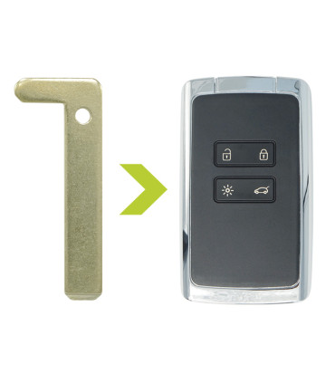 Lame VA2 pour télécommande Renault talisman, Kadjar, Clio 4, Captur 2...