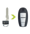 Ebauche de secours HU133R pour Suzuki Coque et télécommande Ebauche de secours HU133R pour Suzuki Coque et télécommande