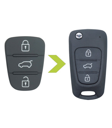 Bouton 3 touches pour Hyundai - Kia