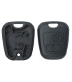 Coque de clé 2 boutons Peugeot 107, 307 Citroen Berlingo, C1 C2, C3. Coque de clé 2 boutons Peugeot 107, 307 Citroen Berlingo, C1 C2, C3.