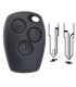 Coque de clé Renault 3 boutons pour  Duster (2011-2015)