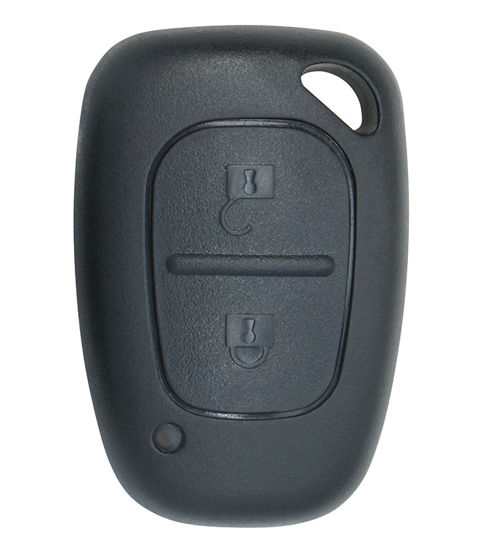 Coque de clé Renault 2 boutons pour  Kangoo I (2004-2010), Master II (2003-2010), Trafic II (2002-2014)