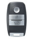 Coque de clé 3 boutons Kia
