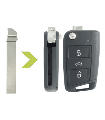 Lame HU162 pour plip Volkswagen Seat Skoda