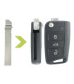 Lame HU162 pour plip Volkswagen Seat Skoda Lame HU162 pour plip Volkswagen Seat Skoda