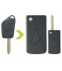Coque de clé modifiée modèles Citroen Xsara, Picasso, Berlingo