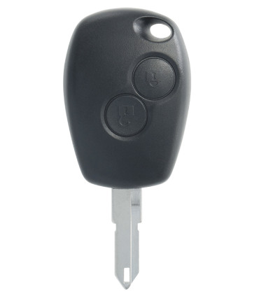 Coque de clé Renault 2 boutons pour  Dokker, Duster, Lodgy, Logan, Sandero