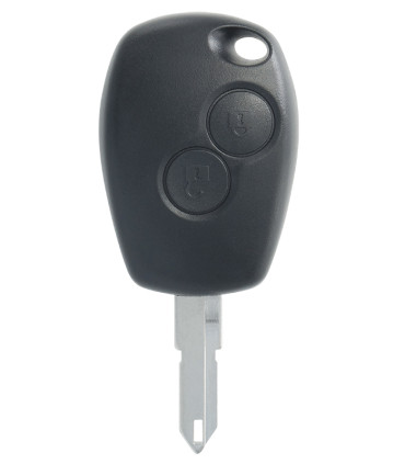 Coque de clé Renault 2 boutons pour  Dokker, Duster, Lodgy, Logan, Sandero