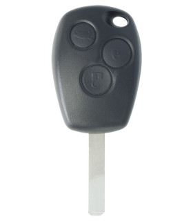 Coque de clé Renault 3 boutons pour  Clio III, Kangoo II, Master III, Modus, Trafic III