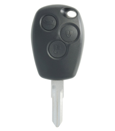 Coque de clé Dacia modifiée 3 boutons Duster (années 2011-2012)