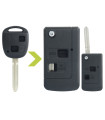 Coque clé modifiée 2 boutons pour Lexus, Auris, Land Cruiser, Rav4, Verso, Yaris Coque clé modifiée 2 boutons pour Lexus, Auris, Land Cruiser, Rav4, Verso, Yaris