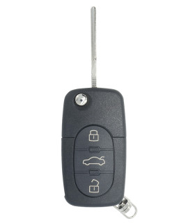 Coque télécommande Audi A6 (1997-2005) 3 boutons Coque télécommande Audi A6 (1997-2005) 3 boutons