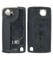 Coque compatible Peugeot / Citroën 2 boutons / 0536 Coque compatible Peugeot / Citroën 2 boutons / 0536