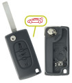 Coque PSA 3 Boutons, Berlingo, C4 - 207CC, 207SW, 307CC, 307SW, 308CC, 308SW, Partner, RCZ Coque PSA 3 Boutons, Berlingo, C4 - 207CC, 207SW, 307CC, 307SW, 308CC, 308SW, Partner, RCZ