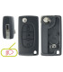 Coque de clé 3 boutons pour C4 (2004-2010), C4 Picasso (2006-2013), C5 (2009-2017), C6 (2006-2012)