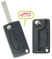 Coque PSA 3 boutons, C5, C6 - 207CC, 207SW, 307CC, 307SW, 308CC, 308SW, 407, 607, RCZ Coque PSA 3 boutons, C5, C6 - 207CC, 207SW, 307CC, 307SW, 308CC, 308SW, 407, 607, RCZ