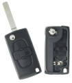 Coque de clé Peugeot 4 boutons 1007 (2005-2009) Coque de clé Peugeot 4 boutons 1007 (2005-2009)