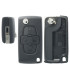 Coque de clé Citroën C8 (2002-2014) - Peugeot 807 (2005-2014), 1007 (2005-2009)