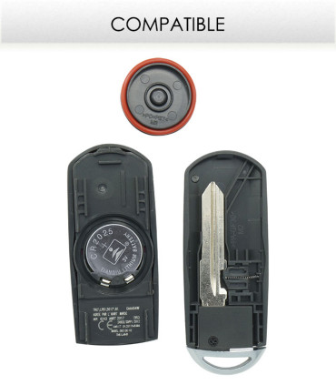 Télécommande Mazda 3 / 6 modèle : SKE13E-01