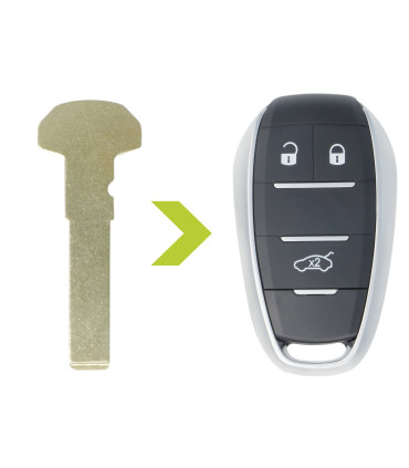 Clé de secours SIP22 Alfa Romeo