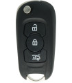 Coque clé 3 boutons pour Opel Astra K Coque clé 3 boutons pour Opel Astra K