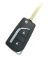 Coque de clé rétractable Toyota 2 boutons Lame VA2