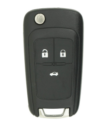 Coque de clé 3 boutons pour  Chevrolet Spark