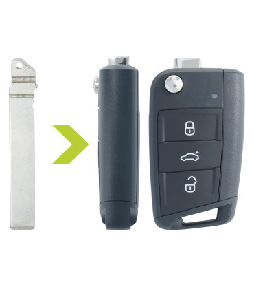 Lame HU162 pour plip Volkswagen Seat Skoda