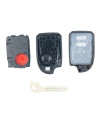 Coque de clé 2 boutons Toyota Aygo 2014-2021 Coque de clé 2 boutons Toyota Aygo 2014-2021