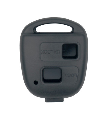 Coque de clé Toyota 2 boutons sans lame