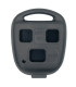 Coque de clé Toyota 3 boutons sans lame