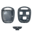 Coque de clé Toyota 3 boutons sans lame Coque de clé Toyota 3 boutons sans lame