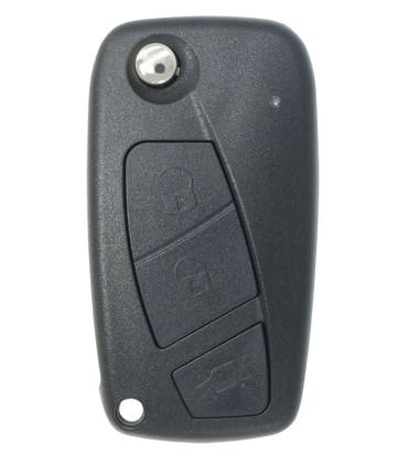 Télécommande DELPHI 3 boutons Fiat 500, Punto, Fiorino, Qubo, Doblo, Citroën Nemo, Peugeot Boxer