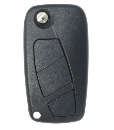 Télécommande DELPHI 2 boutons Fiat 500, Punto, Fiorino, Qubo, Doblo, Citroën Nemo, Peugeot Boxer