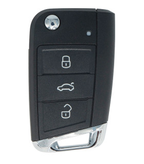Télécommande MAINS LIBRES SKODA OOCTAVIA, RAPID  MQB AES Lame HU66 Télécommande MAINS LIBRES SKODA OOCTAVIA, RAPID  MQB AES Lame HU66