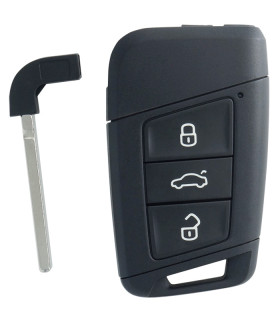 Télécommande Mains libres Skoda Superb et Kodiak 2016 - 2019 - 3V0959752 Télécommande Mains libres Skoda Superb et Kodiak 2016 - 2019 - 3V0959752