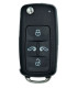 Télécommande 7N0837202F , compatible Volkswagen Transporter, Caravelle, Sharan