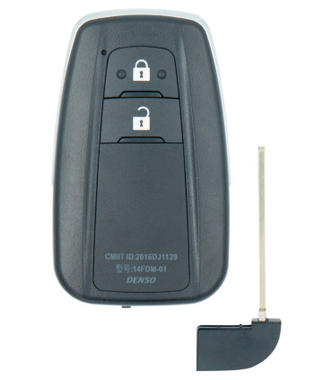 Télécommande 2 boutons Toyota Corolla 2017-2022 - ID 2000