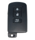 Télécommande Toyota 3 boutons mains libres RAV4  ID74H (88), BA2EQ