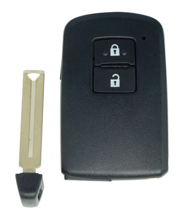 Télécommande Toyota 2 boutons mains libres ID74H Auris/Yaris BA7EQ ID74 H 2