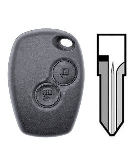 Télécommande 2 boutons PCF7947 / NE72 et VAC102 Renault Dacia - 2826800Q1C Télécommande 2 boutons PCF7947 / NE72 et VAC102 Renault Dacia - 2826800Q1C