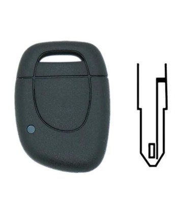 Télécommande Renault PCF7946 / NE72 Clio 2001 - 2008