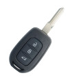 Télécommande 3 boutons Renault Dacia HU136  puce 4A HITAG AES - 805673071R - 998101619R Télécommande 3 boutons Renault Dacia HU136  puce 4A HITAG AES - 805673071R - 998101619R