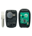 Télécommande 3 boutons Renault Dacia HU136  puce 4A HITAG AES - 805673071R - 998101619R Télécommande 3 boutons Renault Dacia HU136  puce 4A HITAG AES - 805673071R - 998101619R