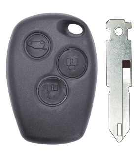 Télécommande 3 boutons  PCF7946 / NE72 Renault Trafic Télécommande 3 boutons  PCF7946 / NE72 Renault Trafic